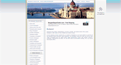 Desktop Screenshot of budapest-tourist.info