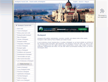 Tablet Screenshot of budapest-tourist.info